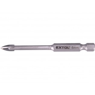 Карбидна бургија стакло/керамика, ф6мм, PREMIUM